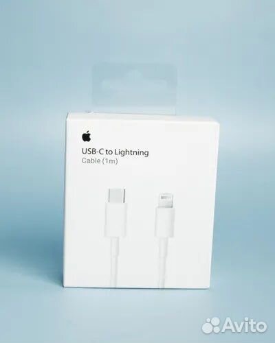 Кабель Type C - Lightning с быстрой зарядкой Apple