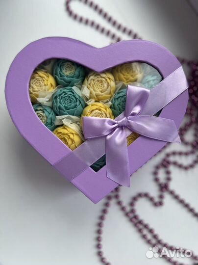 Шоколадный букет сердце