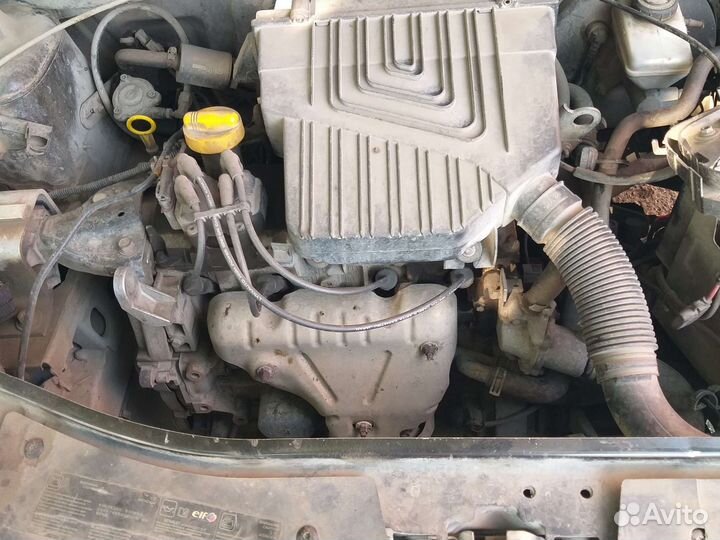 Двигатель рено логан 1,4 л. Б/у