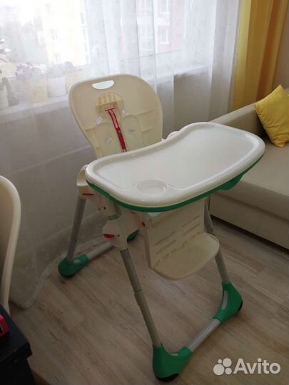 Стульчик для кормления chicco polly