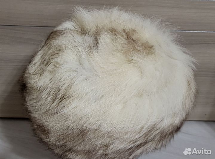 Шапка женская песец