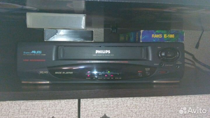 Видеомагнитофон philips VP 37 на запчасти