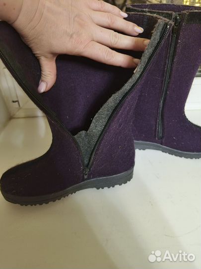 Сапоги валенки женские новые