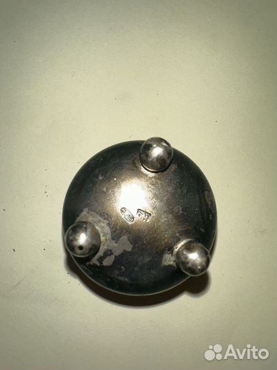 Солонка серебро 84