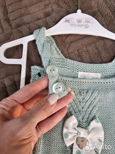 Комбинезон для девочки размер 9-12 месяцев