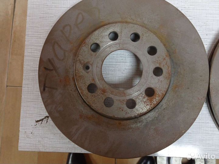 Тормозные диски на volkswagen touareg