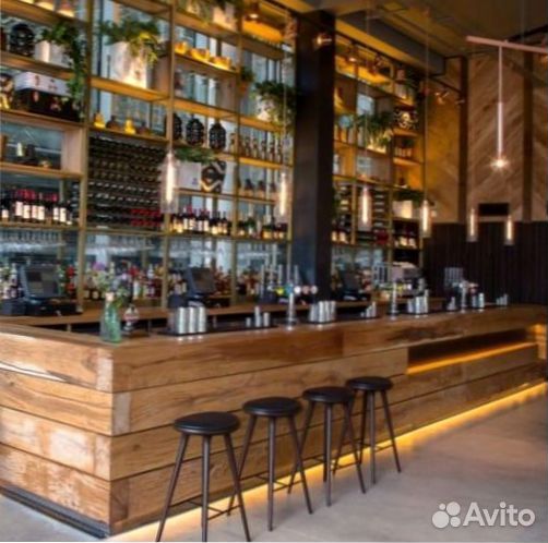 Барная стойка для фудкорта