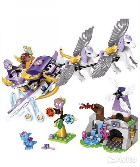 Конструктор lego Elves Летающие сани Эйры