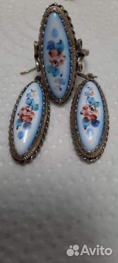 Комплект финифть