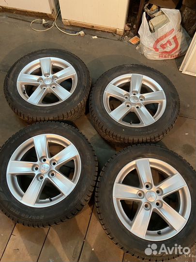 Зимние колеса на lancer 10