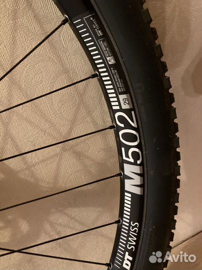 29 колеса DT Swiss M 502+ DT Swiss 350