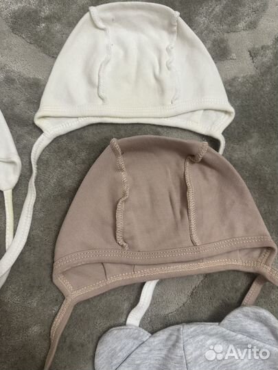 Детские шапочки для новорожденных