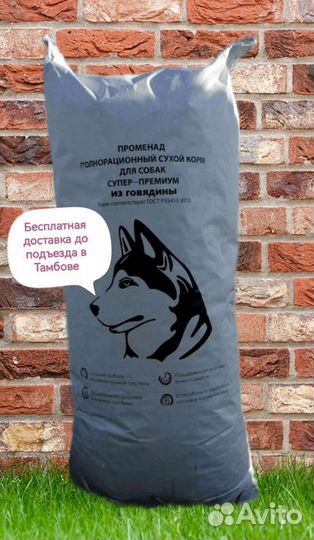 Сухой корм супер премиум класса для собак