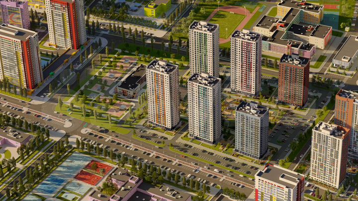 2-к. квартира, 41,9 м², 3/25 эт.