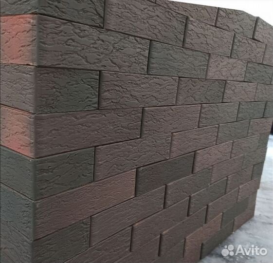 Кирпич облицовочный Графит