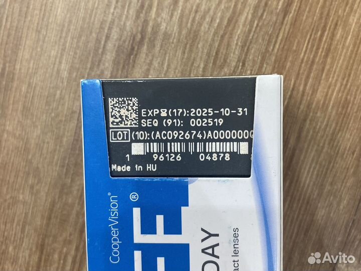 Линзы контактные aculife