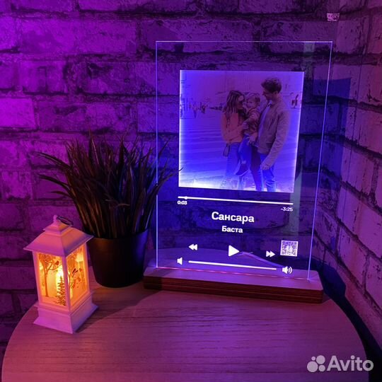 Витраж с фото / Подарок