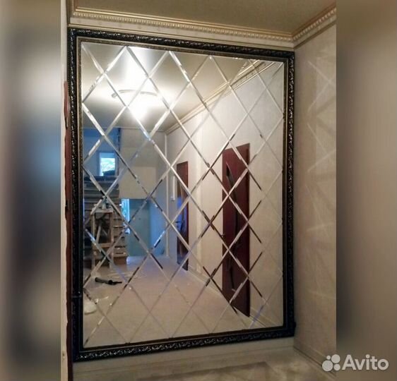 Панно из зеркал на стену