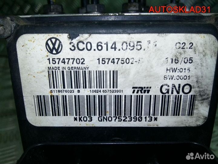 Блок ABS насос Volkswagen Passat B6 3C0614095M