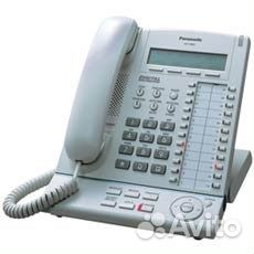 Цифровой системный телефон panasonic KX-T7633RU