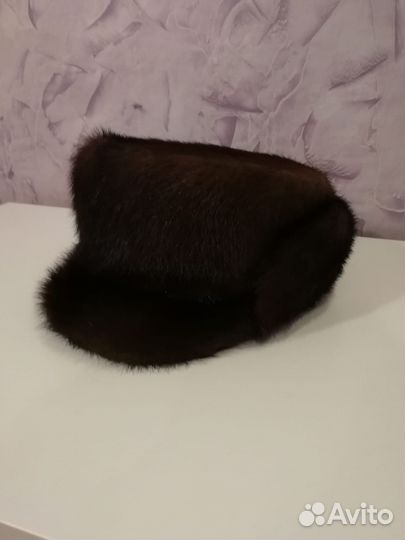 Кепка шапка норковая мужская