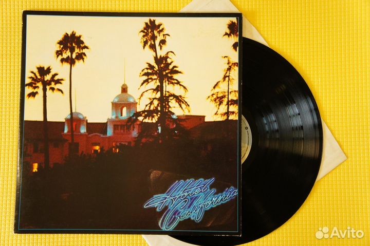 Eagles - Hotel California (UK-1976-LP) англия