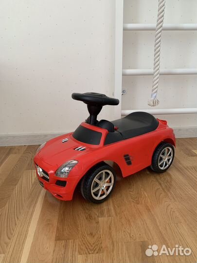 Машинка каталка толокар mercedes