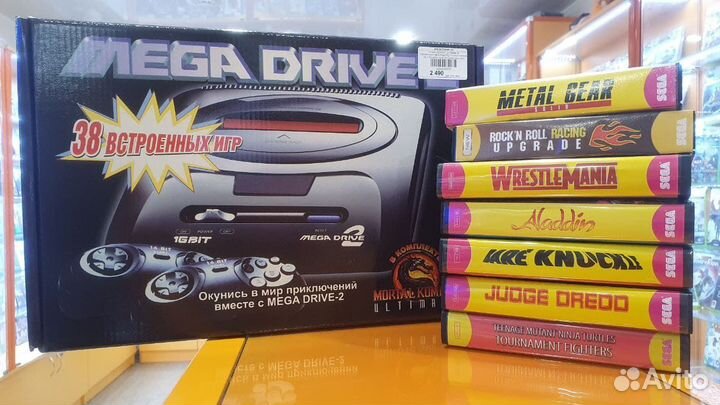 Игровые приставки Sega/16 bit/8bit