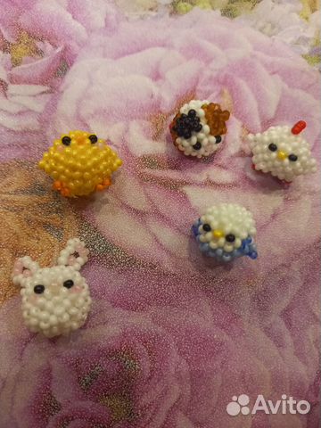 Мини амигуруми из бисера