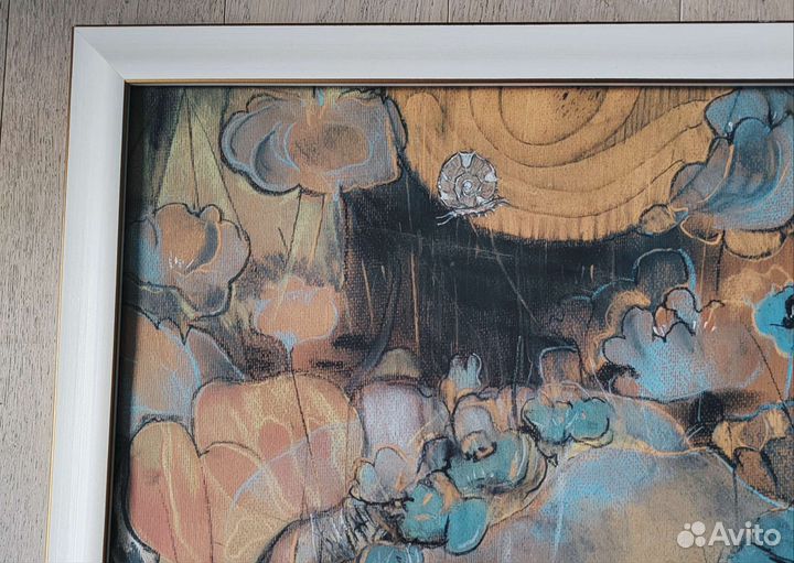 Картина пастель интерьерная