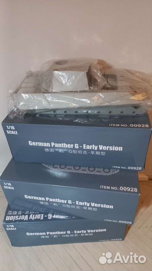 Модель Pantera ausf G 1:16 ранняя версия