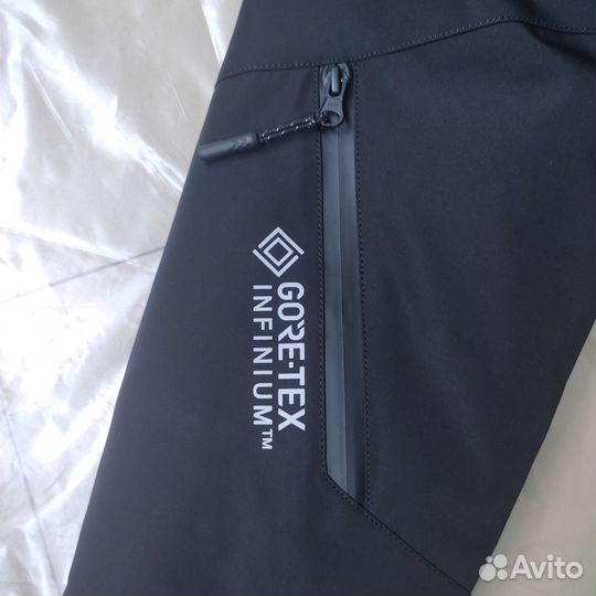 Пуховик зимний Arcteryx, черный, Gore-Tex