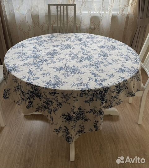 Скатерть лен хлопок 150 150