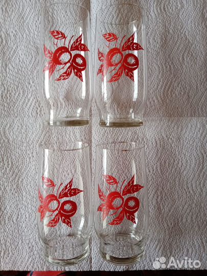 Посуда СССР стаканы бокалы