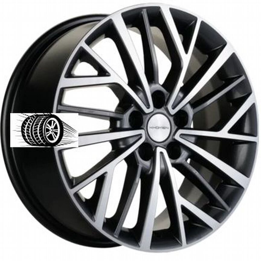 Литые диски Khomen Wheels 7×R17 5×114.3