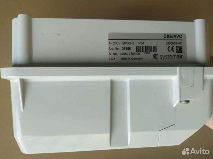 Systemair CXE/AVC Modbus, регулятор скорости венти