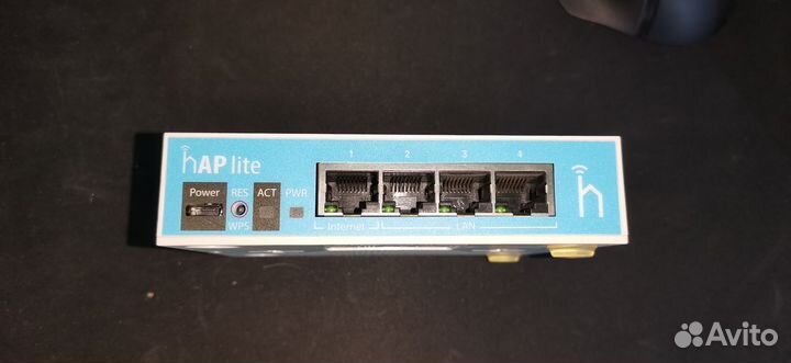 Wifi роутер mikrotik hap lite