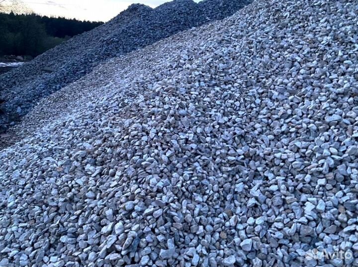 Щебень доломит 5/20 и другие материалы