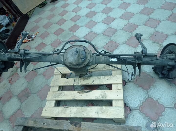 Задний мост на crafter, sprinter