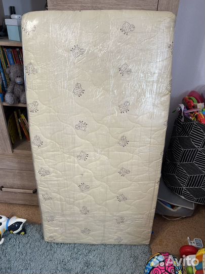 Матрас детский 120 60 с наматрасником