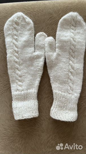 Шапка,шарф и варежки