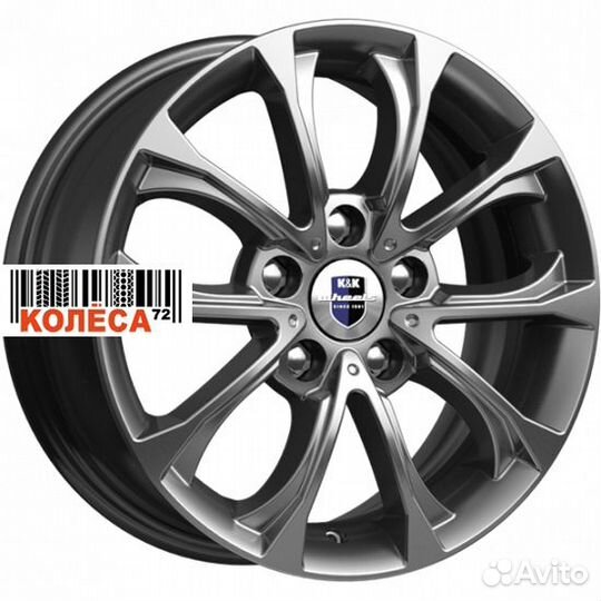 Кик Urals 6.5x15 5x112 ET45 Dia57.1 Дарк платинум