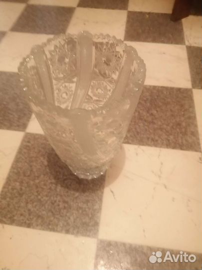 Ваза хрустальная СССР