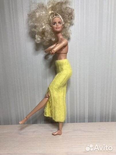 Вязаная одежда для кукол барби