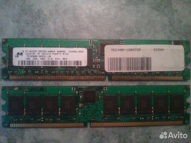 Оперативка ddr, ddr2