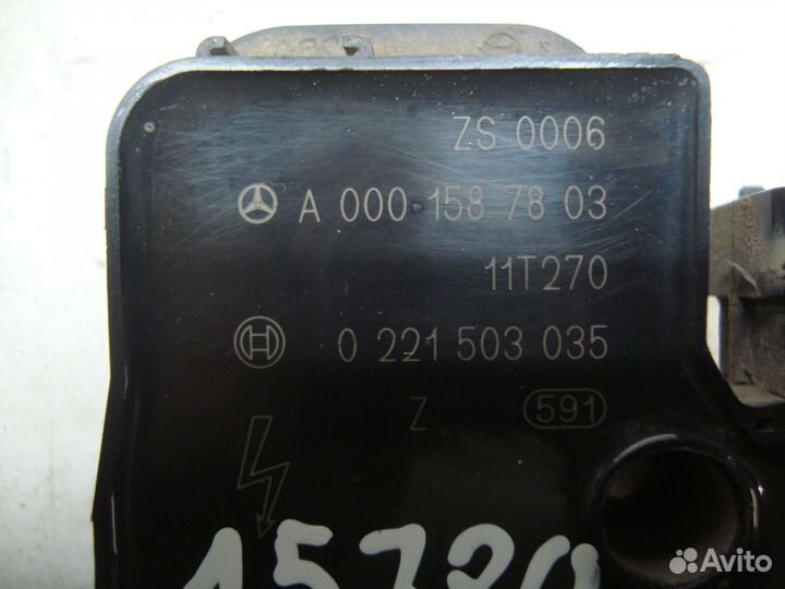 Катушка зажигания W210 M112 A0001587803