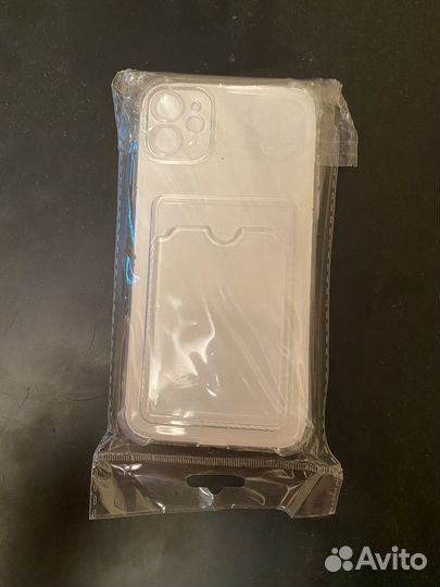 Прозрачный силиконовый чехол iPhone 11