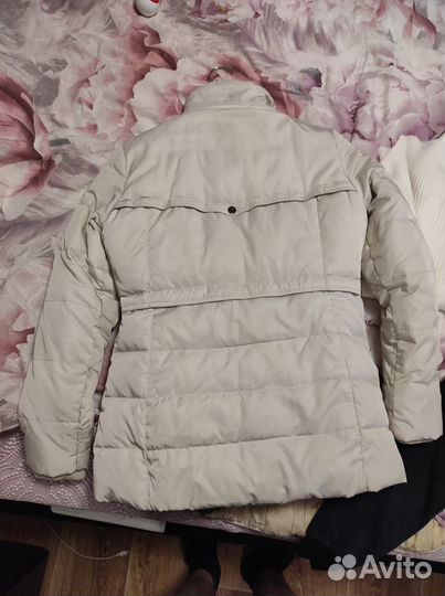 Куртка демисезонная женская на пуху размер 44