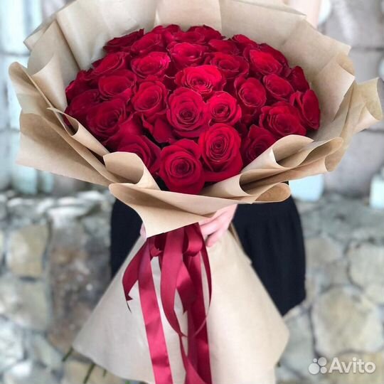 Букет Эквадорских роз для мамы