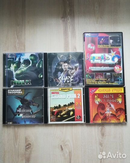 Игровые диски на компьютер, пк